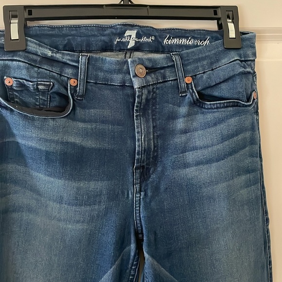 7 for All Mankind kimmie cropped jeans - Picture 3 of 13